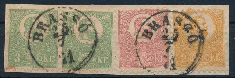 1871.07.25 - Kőnyomat 3 színű kivágás